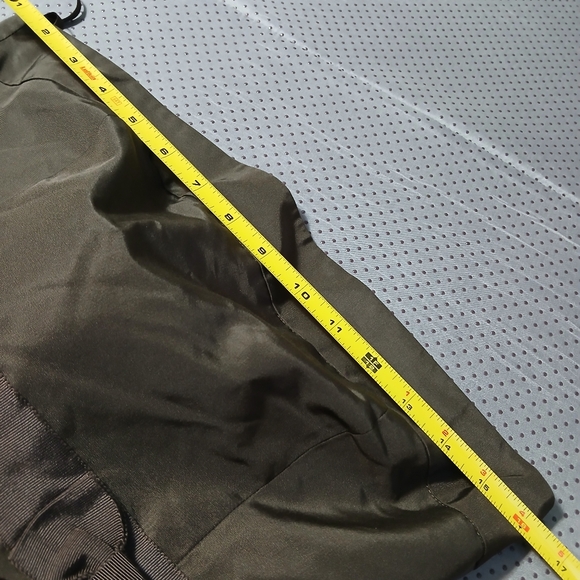 J CREW SPECIAL OCCASION DRESS BROWN Bow 8 PETITE Tube dress LINED SILK Y2k - Picture 6 of 15